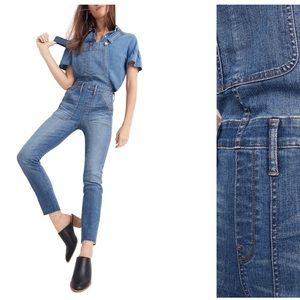 Madewell Skinny Denim Overalls